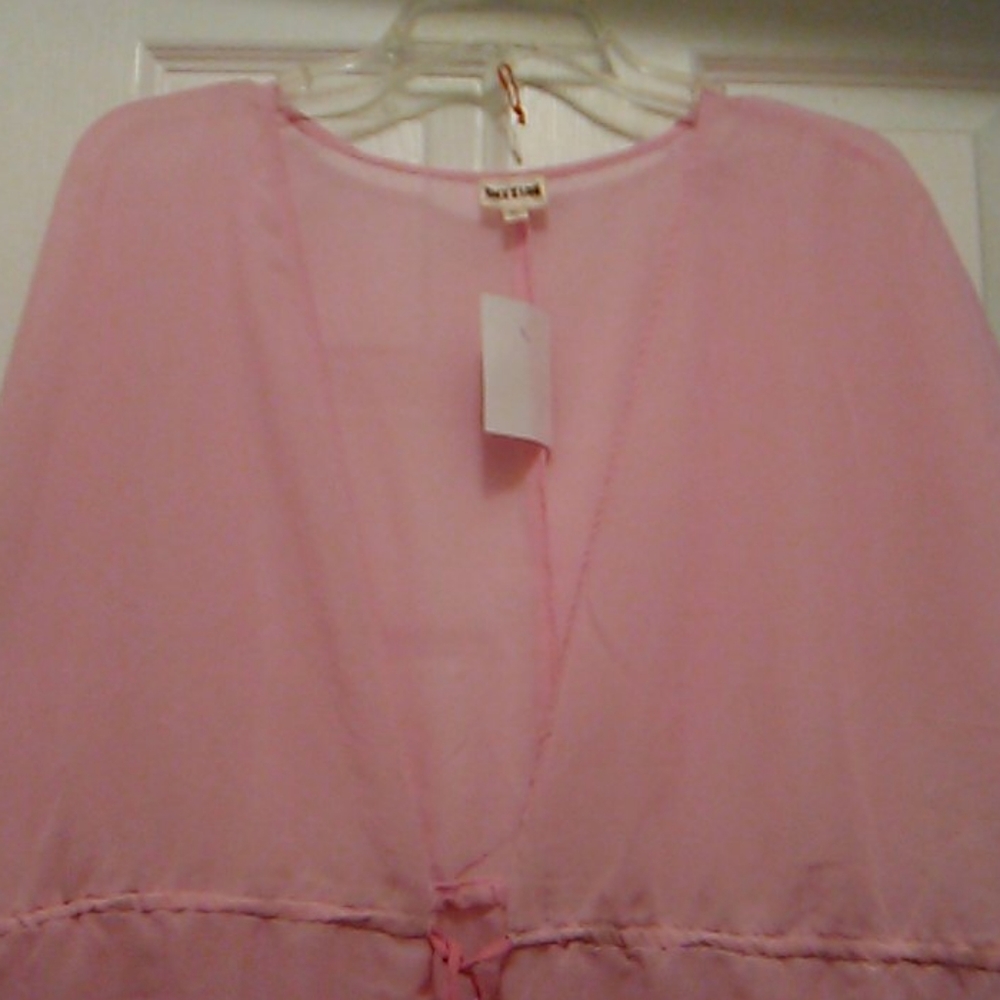 Nwt Dizzire  Pink Ombre Coverup - Picture 3 of 4